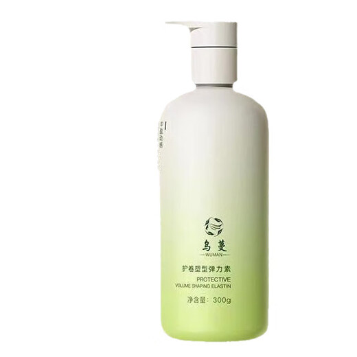 Uman curl-protecting elastin to increase elasticity and shape, curly hair styling, genuine fragrance type to improve dryness, Uman elastin 300g*1 bottle