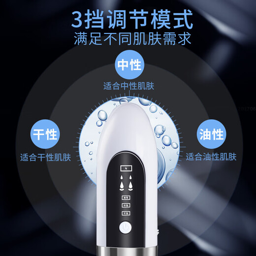 Small bubble beauty instrument, household pore cleaning introduction instrument, oxygen injection instrument, electric small blackhead remover, ordinary model