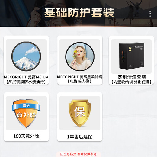 Sony (SONY) E 55-210mm APS-C format telephoto large zoom mirrorless camera lens, black E-mount, basic protective kit (SEL55210)