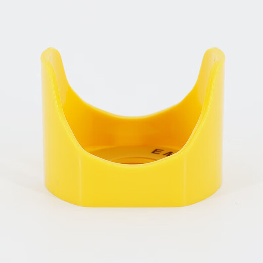 Hesdig Hskl-40 emergency stop switch protective seat emergency stop button protective cover emergency protective ring 55.8*48*40mm small ingot (yellow) 10 pieces/pack