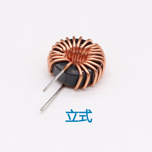 Hanshi Hengye Iron-silicon-aluminum magnetic ring inductor coil 40125-22uH-0.7 wire-5A vertical bushing/100 pieces
