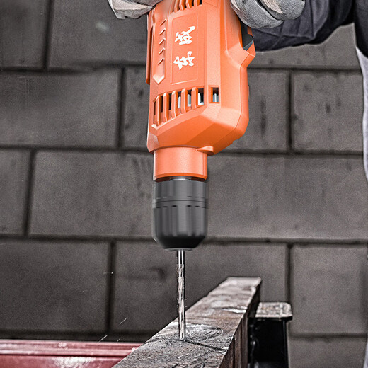 Dongcheng electric drill accessories 5-piece set for electric drills, triangle drill, twist drill, eleven-character bit glass drill, multi-functional household drill