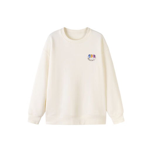 迷你巴拉（minibala）迷你巴拉巴拉【mini亲子】男童女童卫衣2022年秋新款亲子装上衣 奶白10514 170