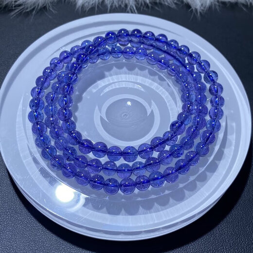 Yuying natural tanzanite bracelet sapphire multi-circle three-circle bracelet fashion trend bead chain bead string Specifications5.7m gauge