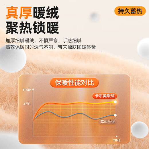 KELME Cycling Gloves Winter Men's Warm and Cold Windproof Extra Thick Electric Vehicle Motorcycle Gloves Outdoor Skiing Antifreeze Mountaineering