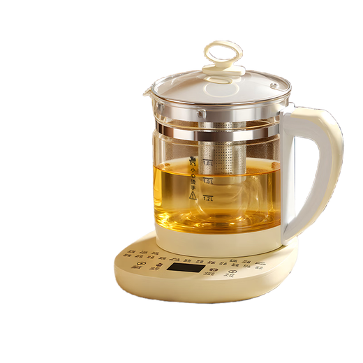 Health kettle tea maker flower tea kettle constant temperature kettle kettle electric kettle office insulation tea kettle home 304 smart insulation 1.8L