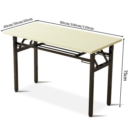 Quanpinwu foldable desk computer desk desktop bedroom simple desk learning writing desk office spring table long table