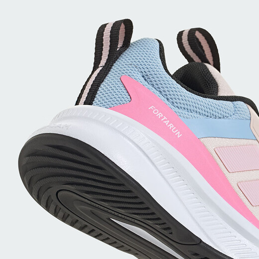 Adidas children's shoes 25 autumn and winter girls' sports shoes FortaRun 4.0 small and big children's knob running shoes HP3588