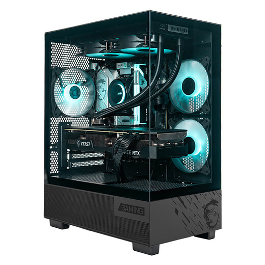 AMD Ryzen R5 9500F/7650GRE/9070GRE/5060 independent display desktop assembly machine game e-sports delta mobile computer host DIY complete machine sea view room package one 9500F丨16G丨512G丨No card