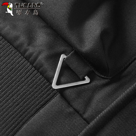 Woodpecker (TUCANO) coat men's autumn and winter lapel jacket men's loose casual trendy American tops men's green brown XL