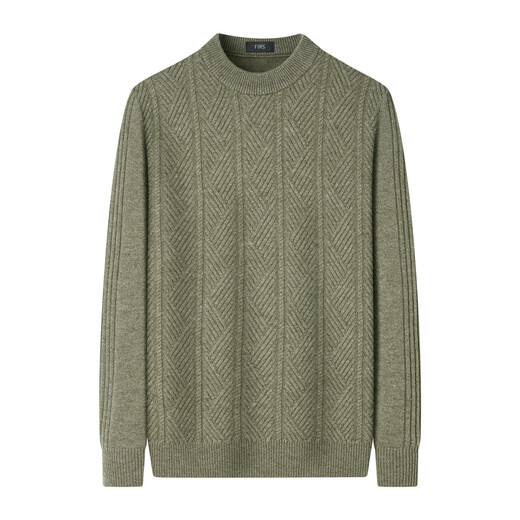 Shanshan heavyweight 430G 100% pure wool sweater autumn and winter 25 new pullover sweater sweater sweater jacket