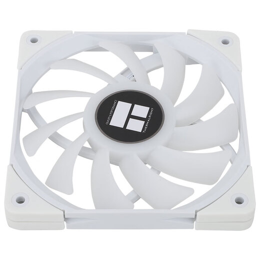 Limin (thermalright) TL-C12015 12015 Вентилятор Охлаждающий вентилятор с тонким корпусом 12 см Вентилятор 15 мм 4-контактный ШИМ S-FDB V2 с подшипником TL-C12015W-S ARGB Белый тонкий вентилятор в штучной упаковке