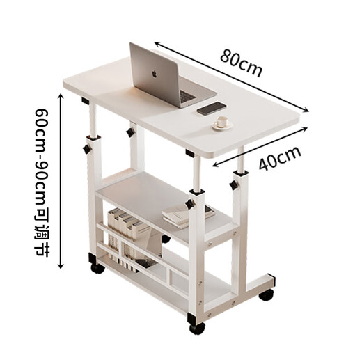 Jiuqiangu small apartment computer desk desktop home bedroom table simple work study notebook removable desk