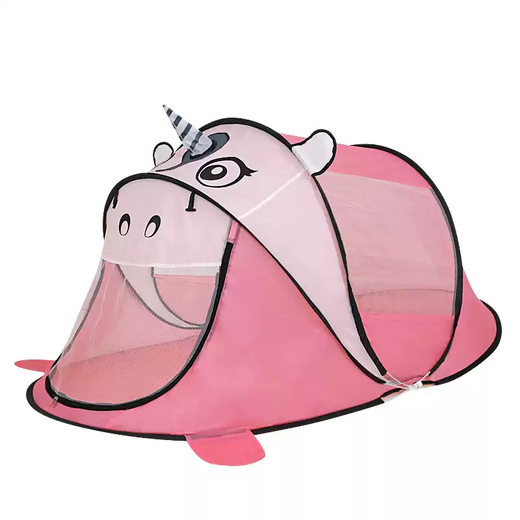 Children's tent indoor and outdoor toy house baby boys and girls foldable portable sleeping anti-mosquito net gift ball pool little yellow duck single tent 182x100x80cm