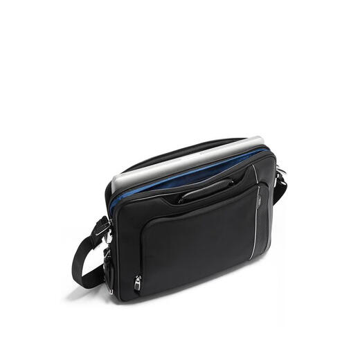 TUMI Briefcase Men's Carrying Computer Practical Compartment Black Simple Modern Large Capacity Business Casual Commuting Handbag Black TU