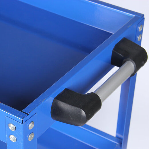 Kaosen Auto Repair Tool Trolley Thickened Three-layer Tool Cart Mobile Repair Tool Cabinet Toolbox Parts Cart Green Lightweight Upgraded Silent Wheel Model