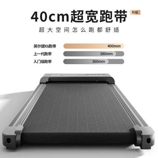 Yingerjian Treadmill Home Foldable Uphill Walking Machine Intelligent Silent Indoor Fitness Weight Loss Special Flat Stepper Armrest Model Slope Adjustment + 12-speed Mode