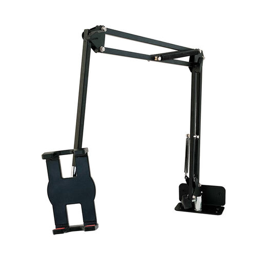 Yingtang wall-mounted tablet stand desktop punch-hole folding cantilever mobile phone tablet ipad 15-inch portable display wall-mounted three-section arm black extra large zipper +ve