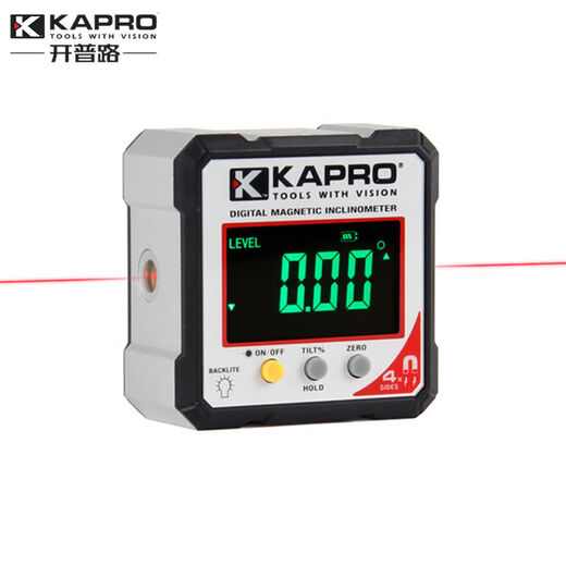 RSRDDY digital display inclinometer with laser high-precision electronic angle ruler 360-degree measurement angle meter strong magnetic 393 393L inclinometer four-sided magnetic with laser