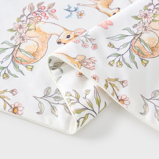 Tongtai (TONGTAI) baby quilt spring and autumn quilted baby cute quilt boys and girls soft and comfortable blanket children's quilt yellow 120x150cm