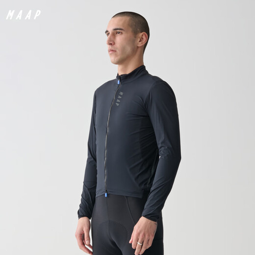 MAAP New Product Men's Flow Series Cycling Road Bike Windproof Cycling Jersey Cycling Jacket Samurai Black Samurai Black M