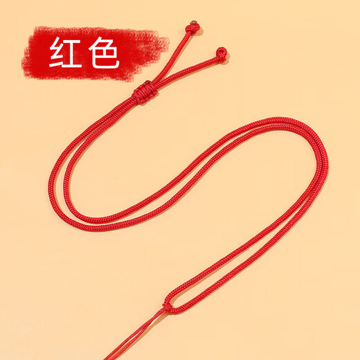 Handmade diy braided pendant necklace rope jewelry pendant lanyard silver jewelry with rope halter rope black braided pendant necklace rope 1 pack