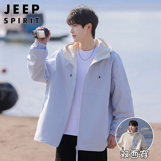 JEEP SPIRIT Jeep jacket men's assault jacket men's tops autumn and winter high-end casual high-end handsome men's clothing