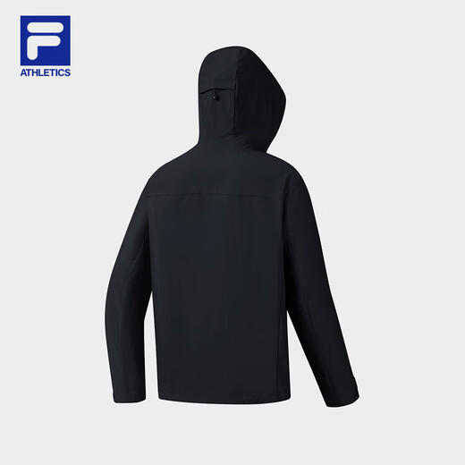 FILA official breathing shell woven jacket two-piece men's tops 2025 winter sports outdoor jacket