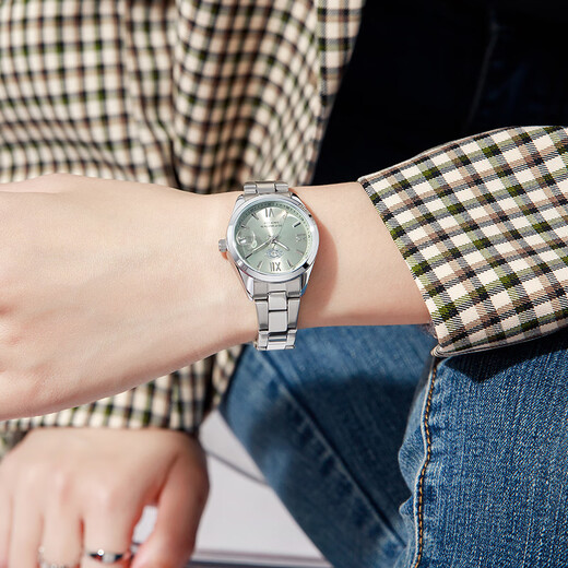 Dickies women's watch simple light luxury calendar luminous quartz watch New Year gift for girlfriend New Year's Eve CL-675 Green