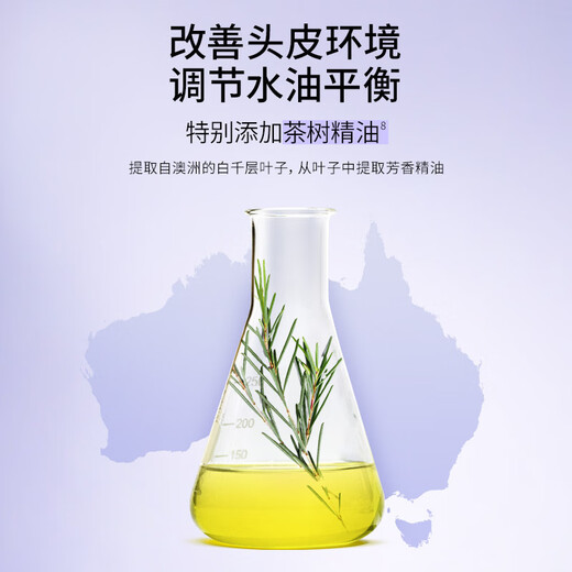 Bee Flower Oil Control Fluffy Shampoo 550ml