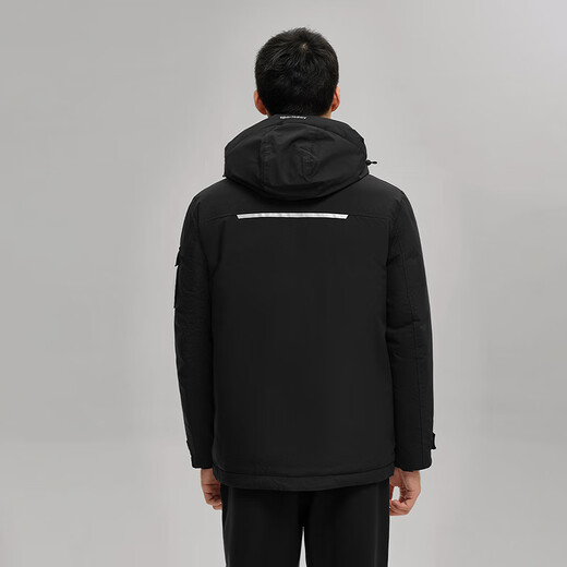 HLA海澜之家羽绒服男25运动舒适连帽外套男冬季