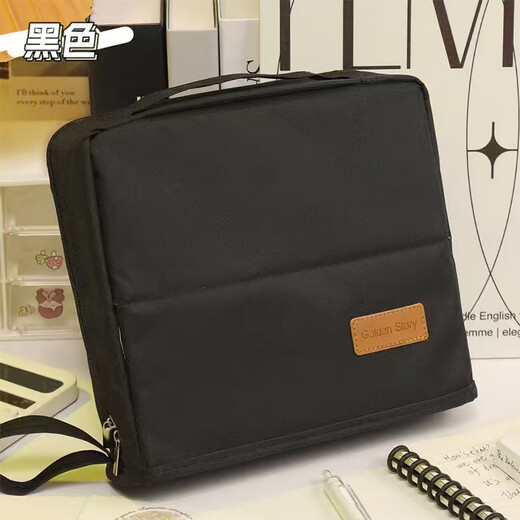 Bangboshi cosmetic bag travel compartments can stand portable portable large-capacity partition storage out-and-out wash bag storage bag multi-functional cosmetic bag black