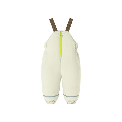 Minibala water-repellent down down pants for boys and girls 2025 winter three-proof warm overalls pants