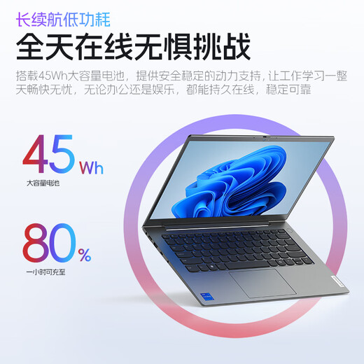 ThinkPad Lenovo ThinkBook 14 + 2025 Core 5 optional 20% subsidy 14-inch thin and light design business office student gaming laptop i5-13420H 16G memory 1TB V14 upgrade face + backlight optional 100% high color gamut