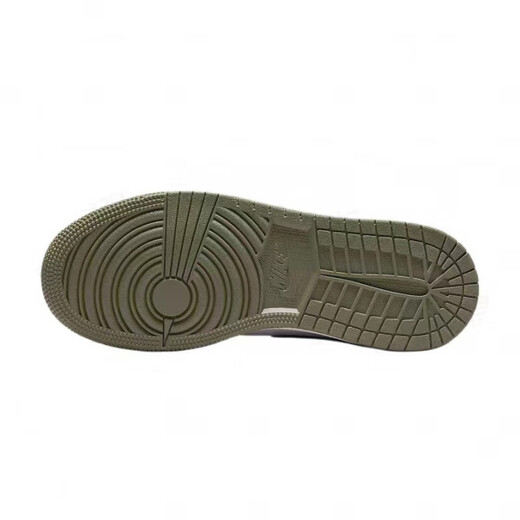 
Jordan custom sneakers Air Qiuwu Shadow Hedgehog made low-top basketball shoes olive green olive green 35.5
