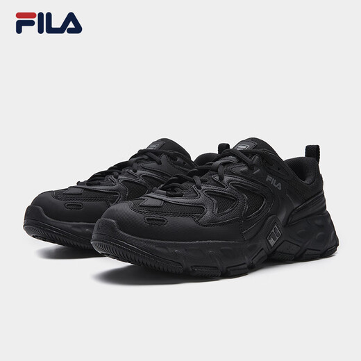 FILA official Predator 3 retro running shoes men's shoes 2025 winter sports shoes thick-soled casual shoes