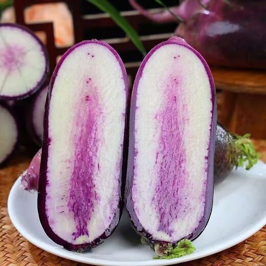 Helado de fruta fresca de Shandong, rábano, celebridad de Internet, sala de transmisión en vivo, refrigerio ligero frío, desayuno, helado de fruta de calidad de supermercado, rábano 9Jin Jin equivalente a 0,5 kg, incluida la caja