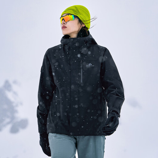 Pathfinder Blue Bird Jacket Hard Shell Women's Three-in-One Outdoor Windproof and Waterproof Jacket Mountaineering Jacket Men's Breathable Jacket Turquoise Blue-Single Flush No Liner XL