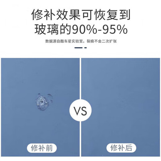 Sawang German car glass crack repair front windshield repair tool repair agent glass crack repair restoration glass repair fluid powerful pack 1 bottle + tools