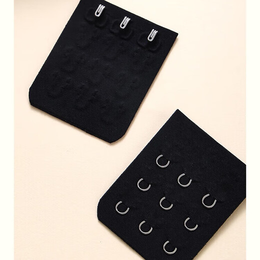 Underwear Seamless Extended Buckle Swimsuit Back Buckle Bra Invisible Extended Buckle Back Buckle Bra Extension Buckle Small Three Rows Three Buttons 4.5cm Skin Color (Height 5.6cm)