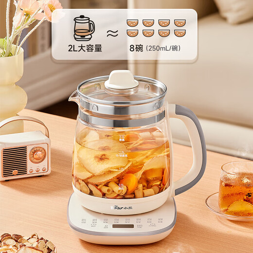 Bear (Bear) Health Kettle Hot Kettle Tea Maker Tea Kettle Electric Kettle Constant Temperature Electric Kettle Insulated Flower Tea YSH-D20F3 with Filter 2L