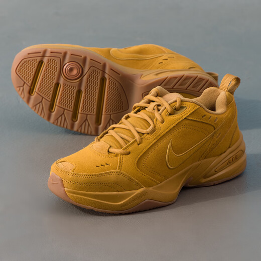 NIKE Wheat Color Men's Shoes 2025 Autumn and Winter New Retro Thick-Soled Tall Dad Shoes Fashion Sports IB2281-700 41