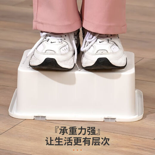 Core socks storage box large bra box with cover three-in-one bra box thickened dormitory desktop multi-functional household large size 17 grid three-in-one white