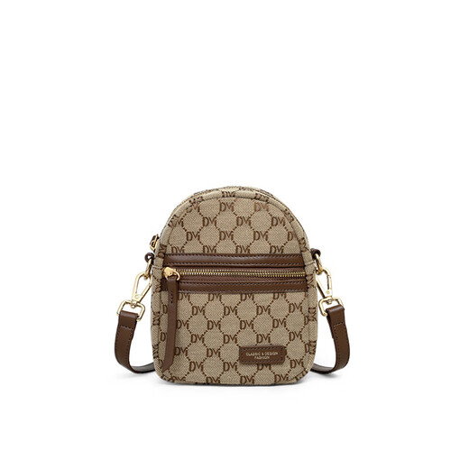 Aegean Sea Crossbody Bag Women's Bag Mobile Phone Bag Small Bag Canvas Bag Light Luxury Brand Birthday Gift High-end Sent to Girlfriend and Wife