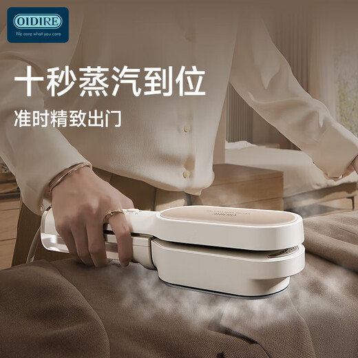 OIDIRE (Odd) hand-held portable clip-on ironing machine, steam garment steamer, multi-functional garment ironing, flat ironing, clip-on household steaming steamer, small steamer for travel and business trips ODI-JTG01 clip-on garment steamer