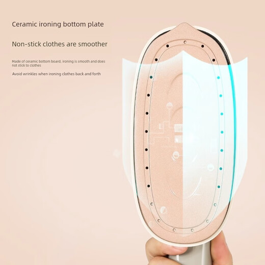 Complete German quality handheld ironing machine household small ironing machine portable steam electric iron ironing artifact convenient square meter white domestic_European general European regulations
