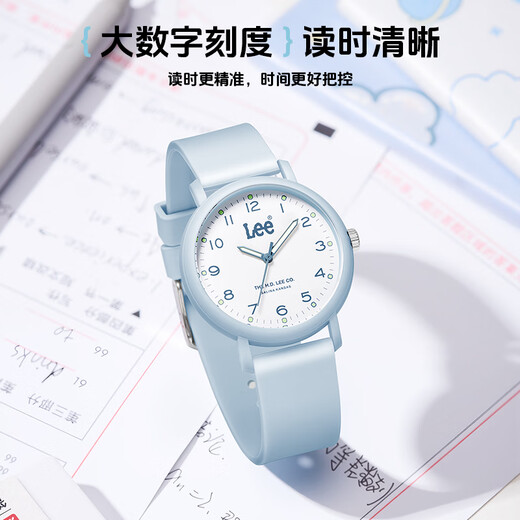 Lee student watch teenagers junior high school students special mechanical examination sports watch silent pointer girls U551 pink