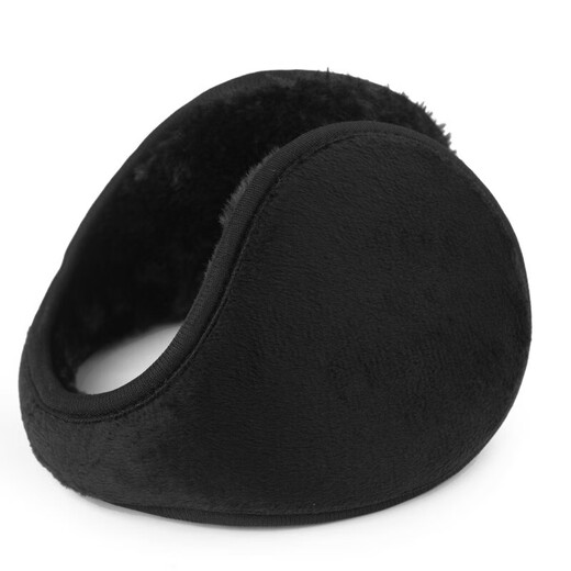 Bovonik earmuffs earmuffs earbags plush earmuffs for men and women winter back-wearing warm earmuffs Erbin same style black