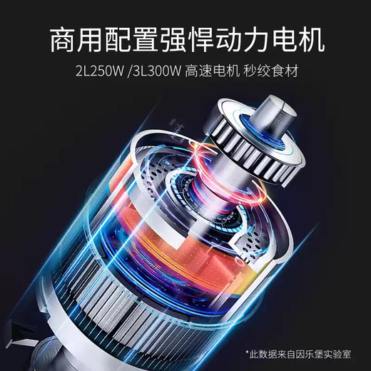 Yusenyi electric garlic machine for commercial restaurants, minced garlic, pulled, cut and pressed garlic, smashed, household garlic machine, 3 liters large, new glass cup (300W), 2 knives