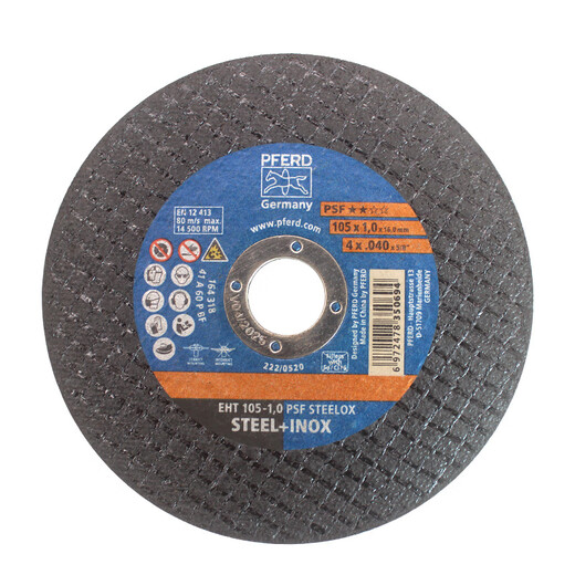 Maquan PFERD cutting disc 100 type angle grinder special grinding wheel metal stainless steel small saw blade Maquan 105*1.0*16mm 25 pieces
